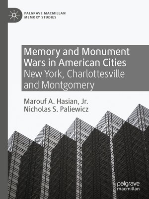 cover image of Memory and Monument Wars in American Cities